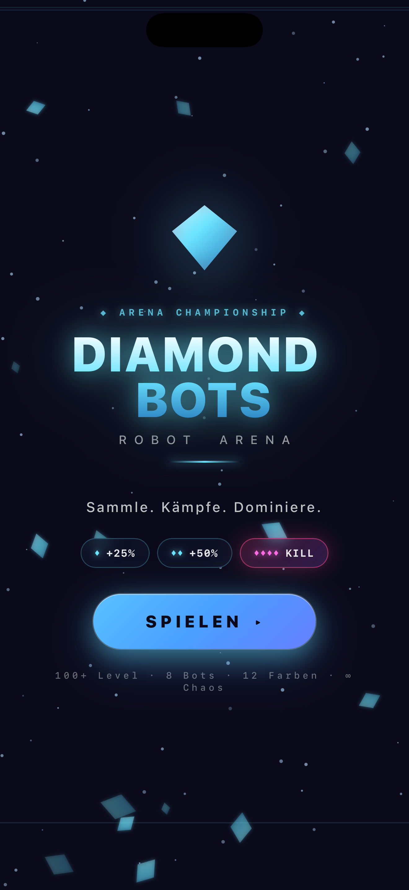 Diamond Bots App Screenshot